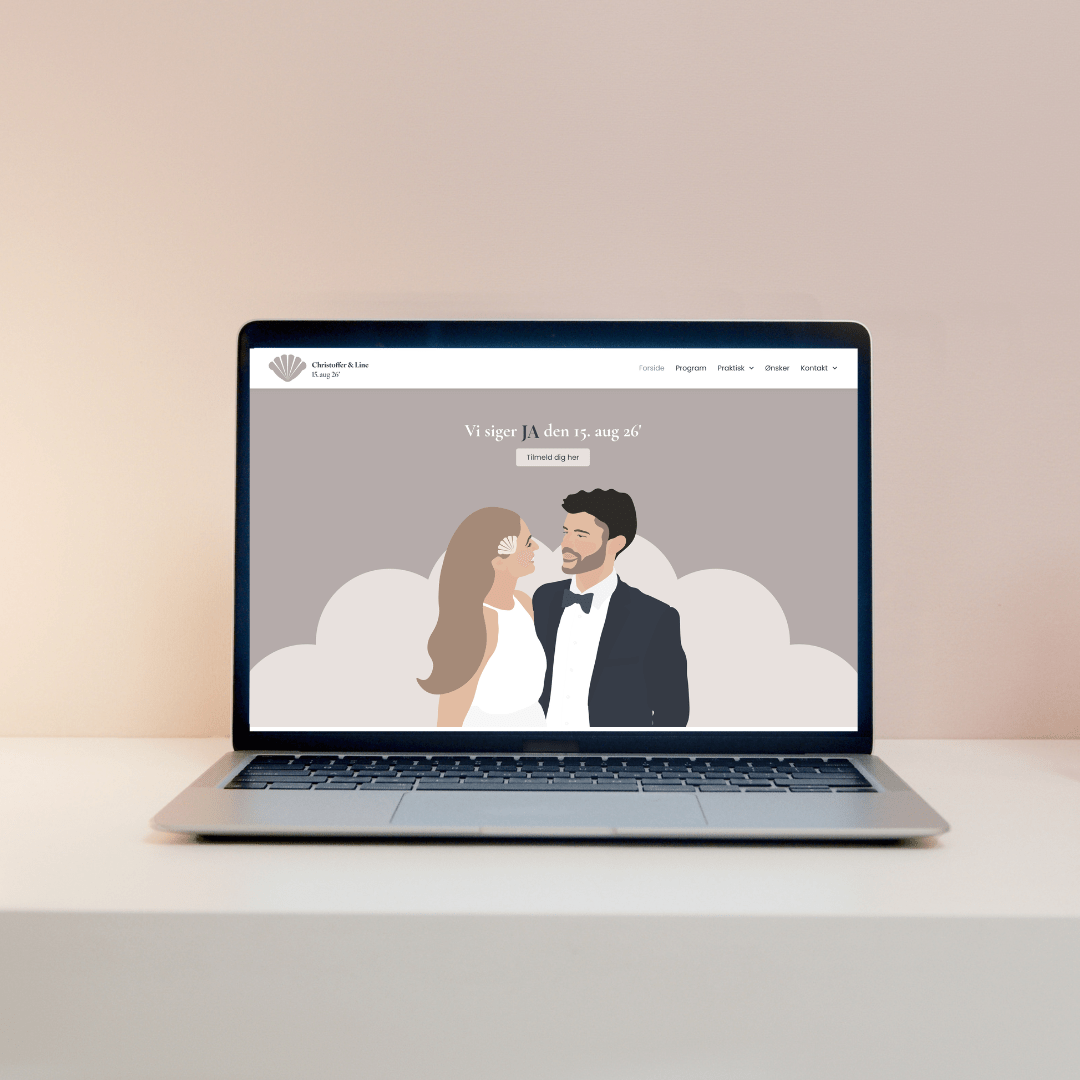 New Website Blue Mockup Instagram - Laptop